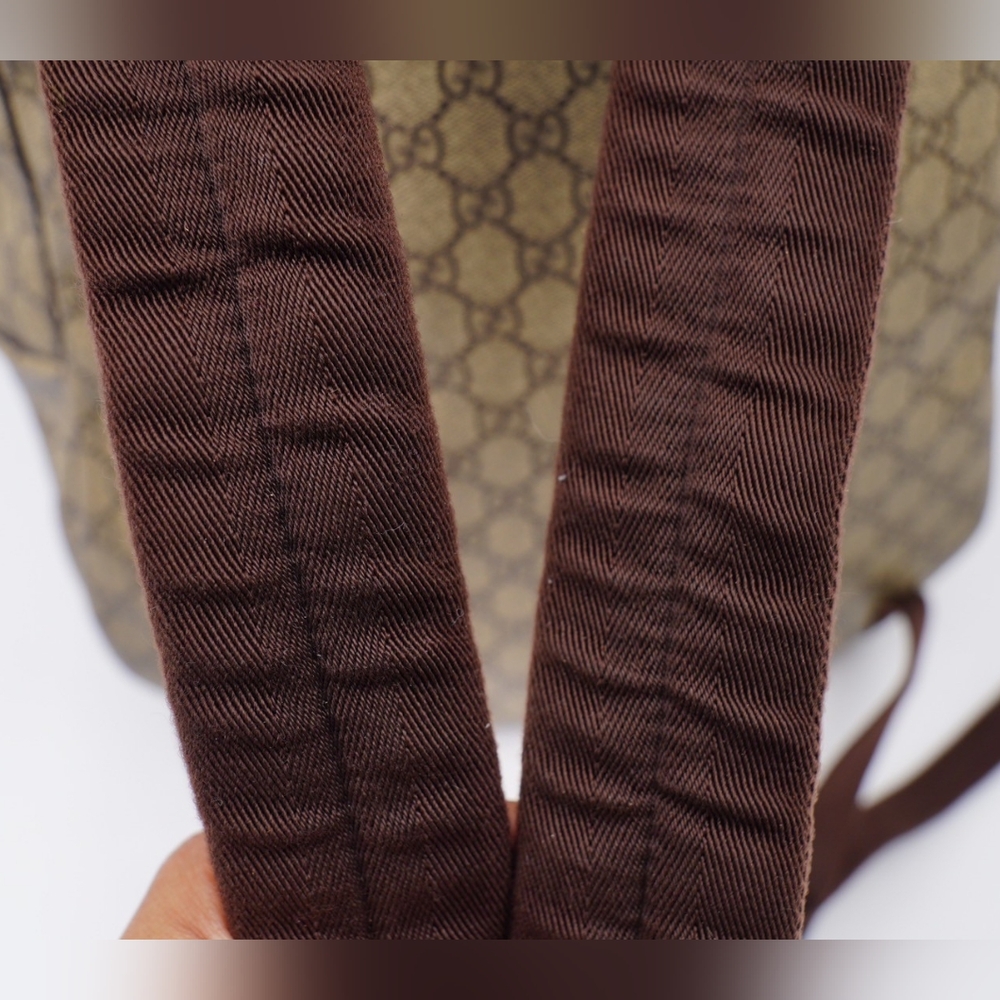 ❌️❌️SOLD ❌️❌️AV40❤️ GUCCI GG Plus Monogram Interlocking G Backpack - Picture 12 of 14